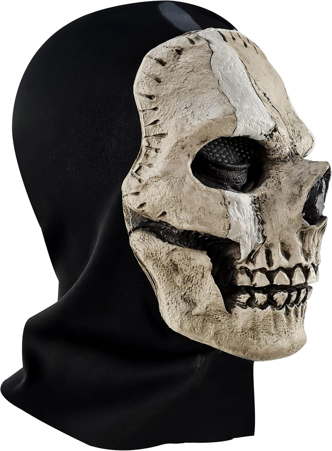 Ghost Skull Mask Full Face Unisex for War Game Outdoor Sport Halloween Cosplay