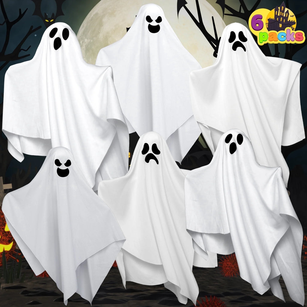 19.6 in Hanging Ghost Swarm – 6 Pack