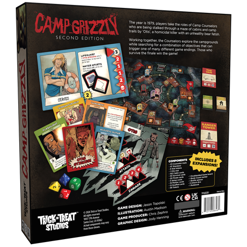 Camp Grizzly: Second Edition (2026) – Horror Board Game